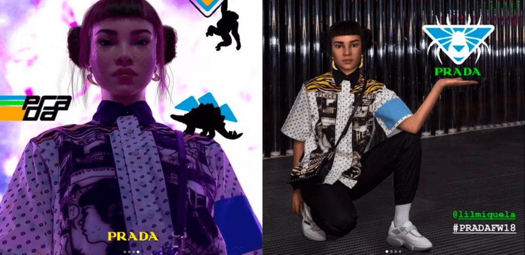 Lil Miquela for Prada Fall ‘18